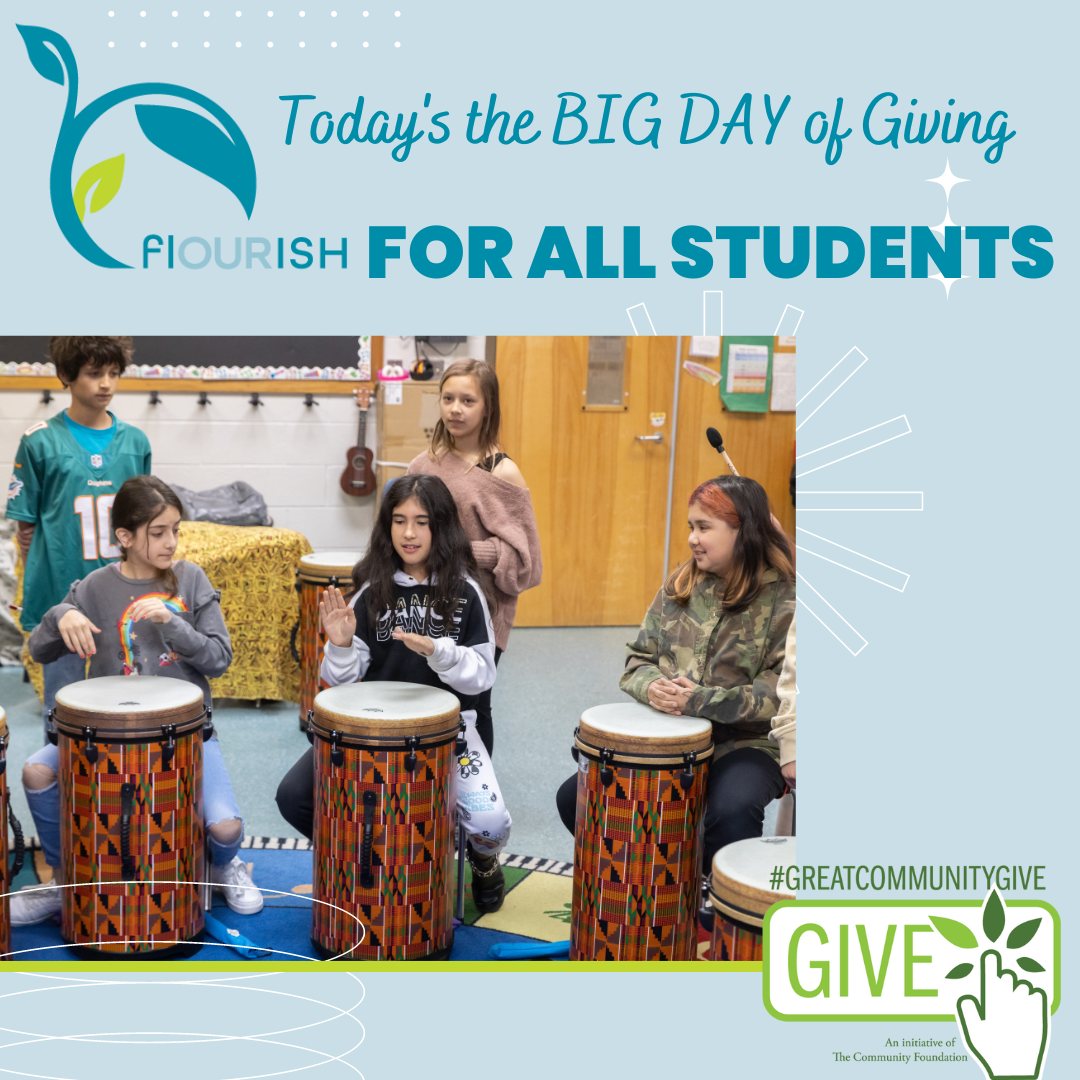 HEFhcps's tweet image. Hear the beat of #GreatCommunityGive day! Your donations last year allow HEF Grantee Heather Eberly to purchase this drum set for Stone Spring Elementary. What will your donations do next school year?
greatcommunitygive.org/organizations/…
#HelpEducationFlourish
