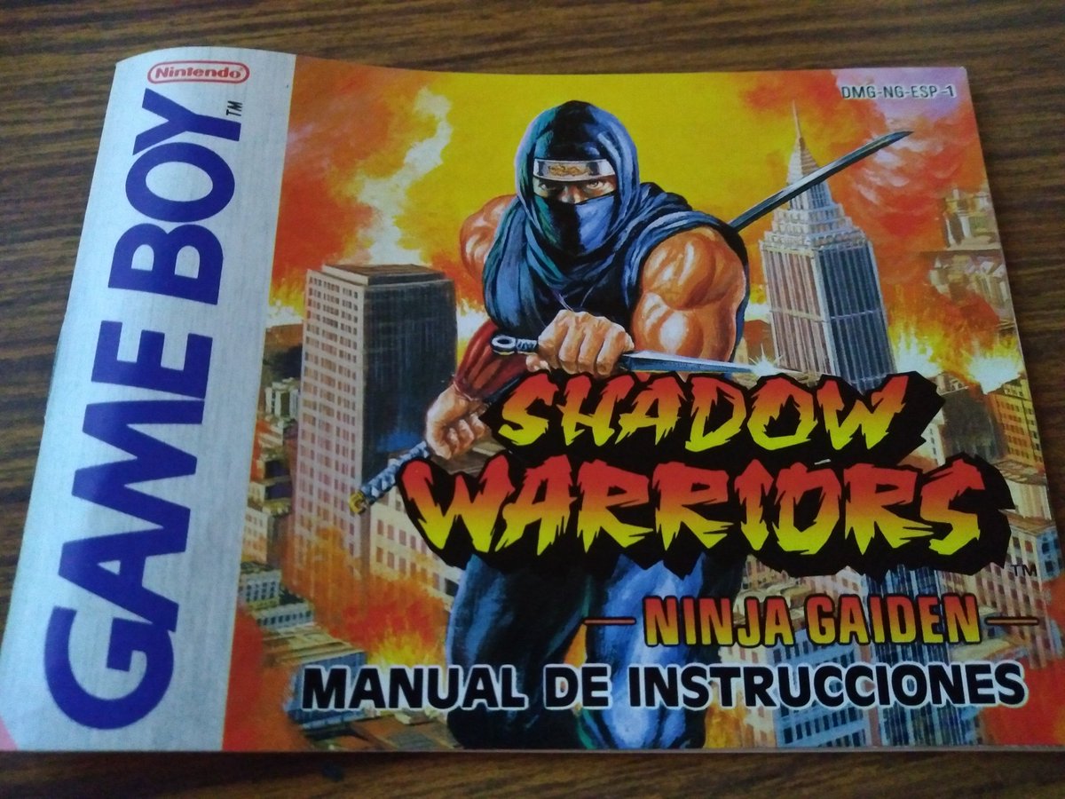 Super90sGames's tweet photo. Este fin de semana pasado me pasรฉ nuevamente despuรฉs de muchos aรฑos el legendario #ShadowWarriors de #GameBoy ๐๐ Me parece que es un juego que mejora con los aรฑos!๐๐ฅท Nunca me cansarรฉ de jugarlo y disfrutar de su magistral banda sonora! De mis favoritos de GameBoy!๐๐#GoNinja https://t.co/DXfIUxY9cj