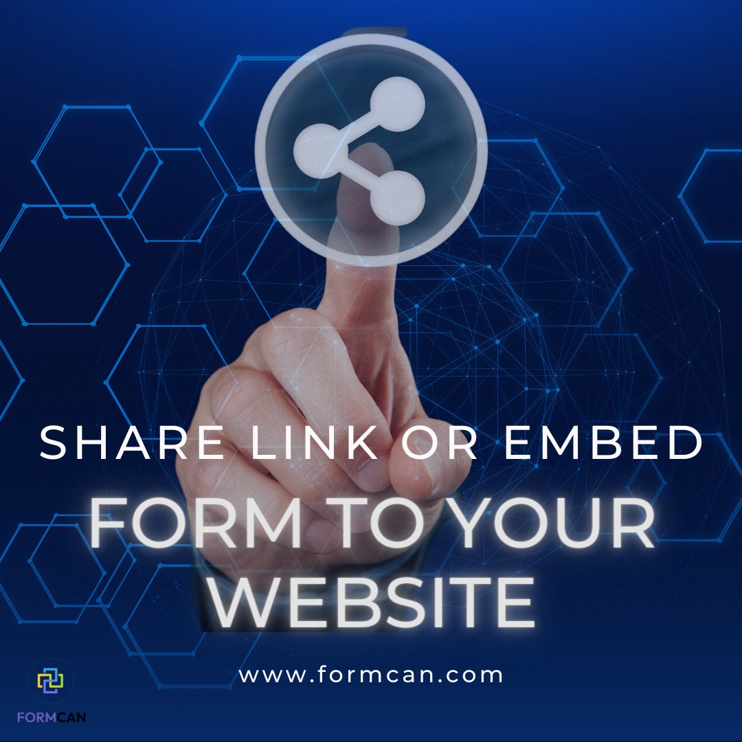 FormCanApp's tweet image. Easily share your online form with your customers! 🤗  Once you publish the form, the shareable link and embeddable code will be automatically generated.   Check our features pages to learn more! bit.ly/3HEovyU

#webforms #webform #webformtracking #softwaretools
