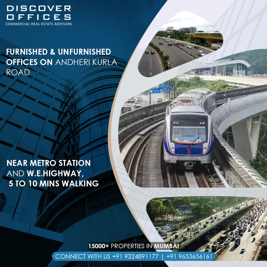 DiscoverOffices's tweet photo. If connectivity is your priority then we've got the perfect location for you. Get in touch with us right away to know more!

Call us to know more: +91 9324891177 | +91 9653656161

#DiscoverOffices #CommercialRealestate #Advisors #Realestate #PropertyManagement #OfficeSpaces https://t.co/i56a2DrNtc