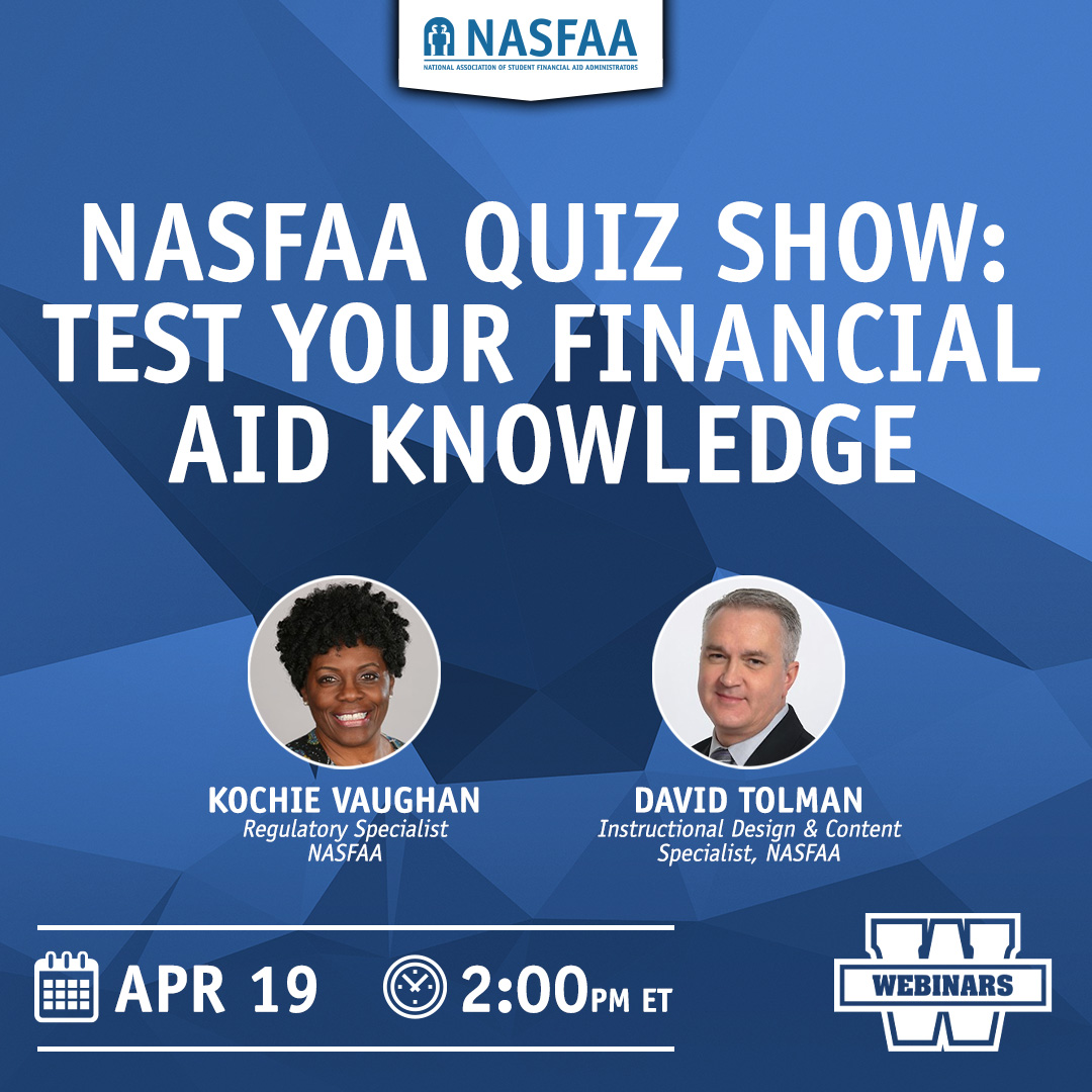 NASFAA tweet media