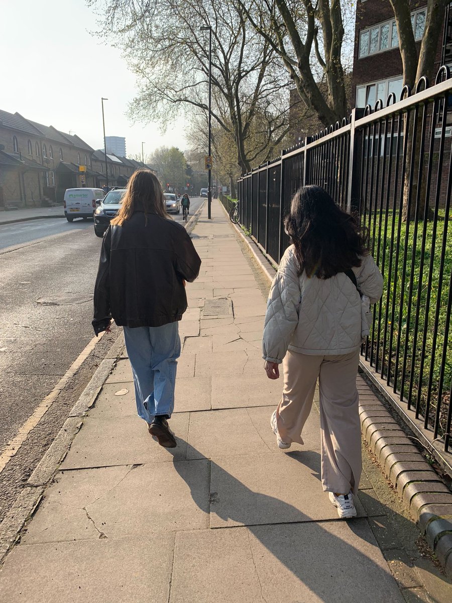 truantlondon's tweet photo. Our Truants walking to work this morning. #EarthMonth 🌎 https://t.co/KwuVgC6dQU