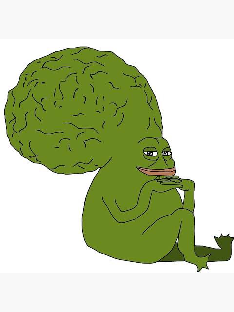 big brain $pepe