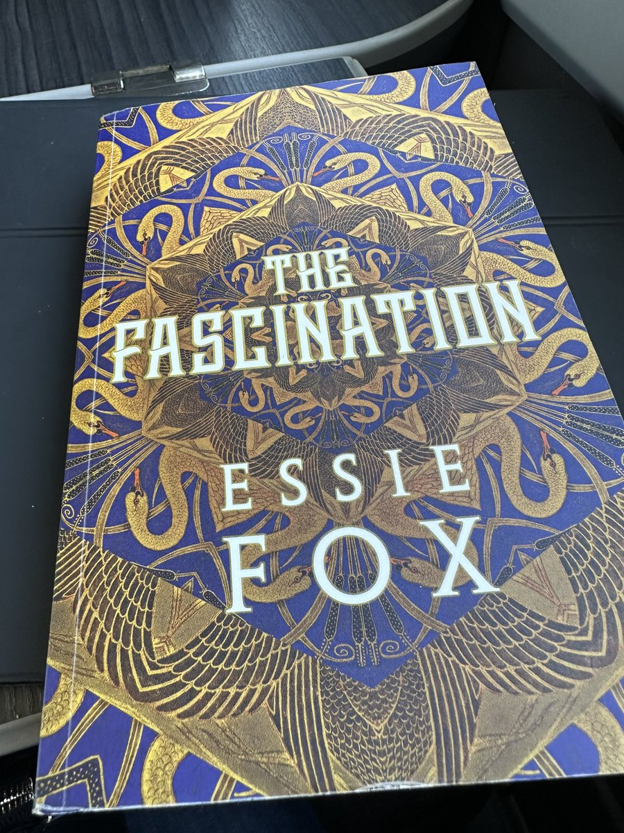 Work done for now so time to dive back into this beauty! #thefascination @essiefox @OrendaBooks