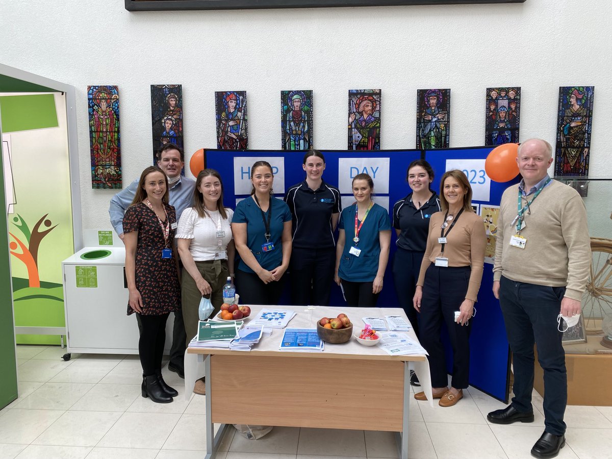 Celebrating HSCP day in Mayo University Hospital, great to link with colleagues & supported by our GM, Catherine 👏👏⁦@saoltagroup⁩ ⁦@WeHSCPs⁩ ⁦@EddieConran⁩⁦@bajarbourke⁩ ⁦@_ISCP_⁩ ⁦@weirmcd⁩