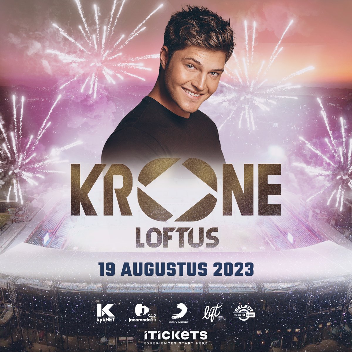 Watter liedjie of liedjies MOET Brendan Peyper sing by #KroneByLoftus23?

19 Augustus 2023
itickets.co.za/events/470940