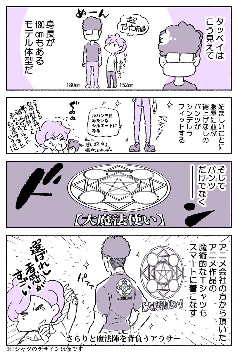 (再掲)アニメーターの夫の着こなし力 