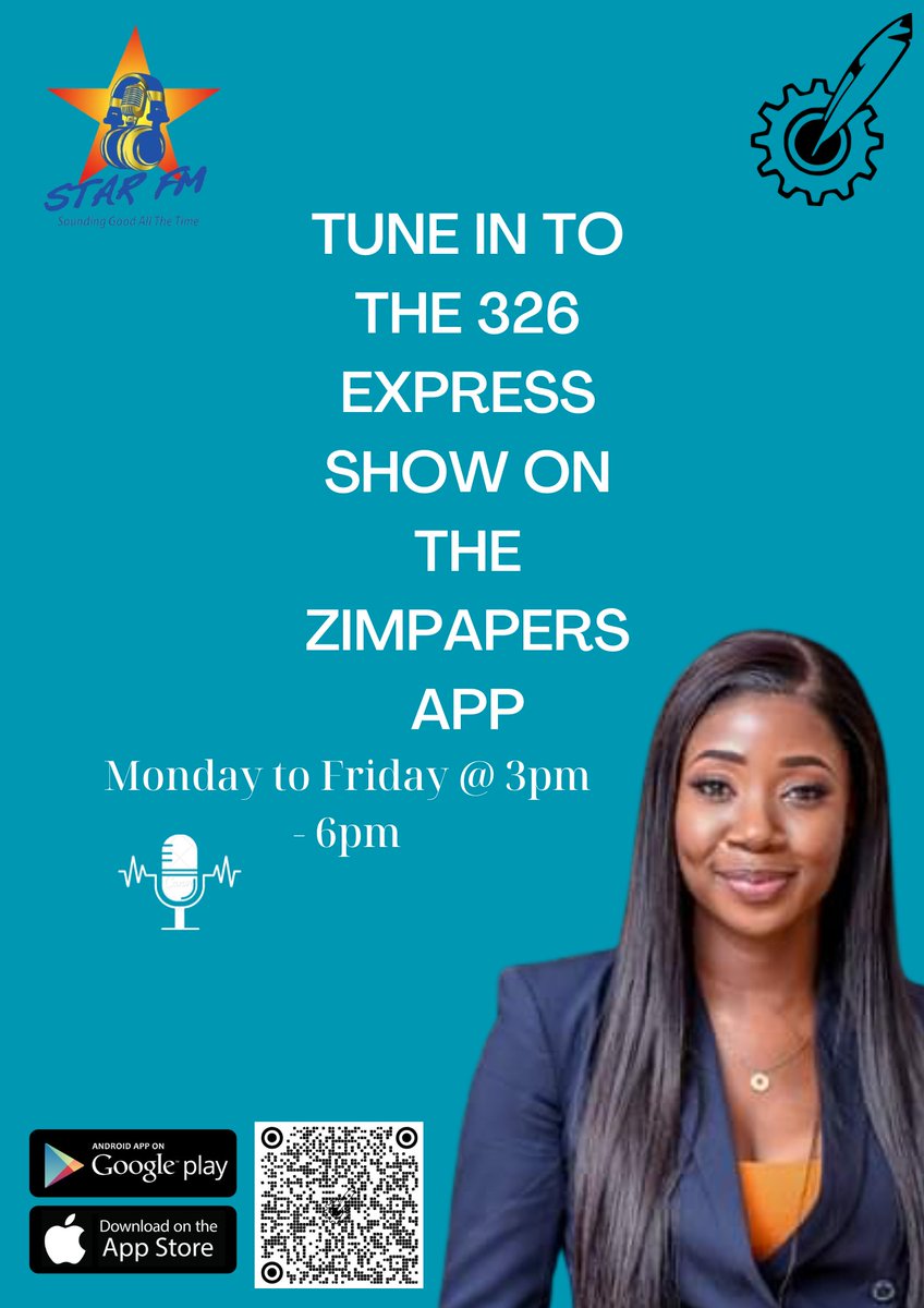 SundayNewsZimba's tweet photo. Follow KVG on the 326 Express show every weekday from 3pm - 6pm via the Zimpapers App. Download now for free using the link below: https://t.co/Adh8wfAshp

 #ZimpapersApp #326Xpress https://t.co/5ORGEsQK8W