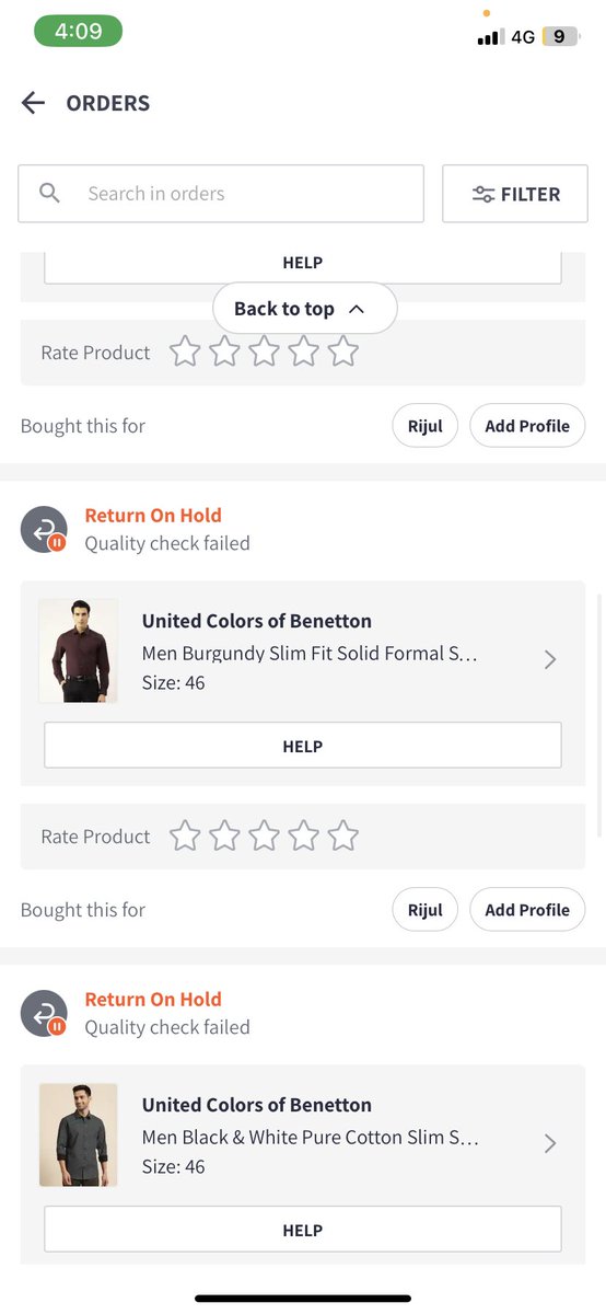 Rossoneri22290's tweet photo. @myntra is a very big scam. They deliver you wrong products and in one instance they didn’t deliver the product at all. Got scammed for Rs 9000/- in a day. Moreover there is no response from their help centre since 10days now #fraudalert #myntra @jagograhakjago @MumbaiPolice https://t.co/W5mZaP1P3E