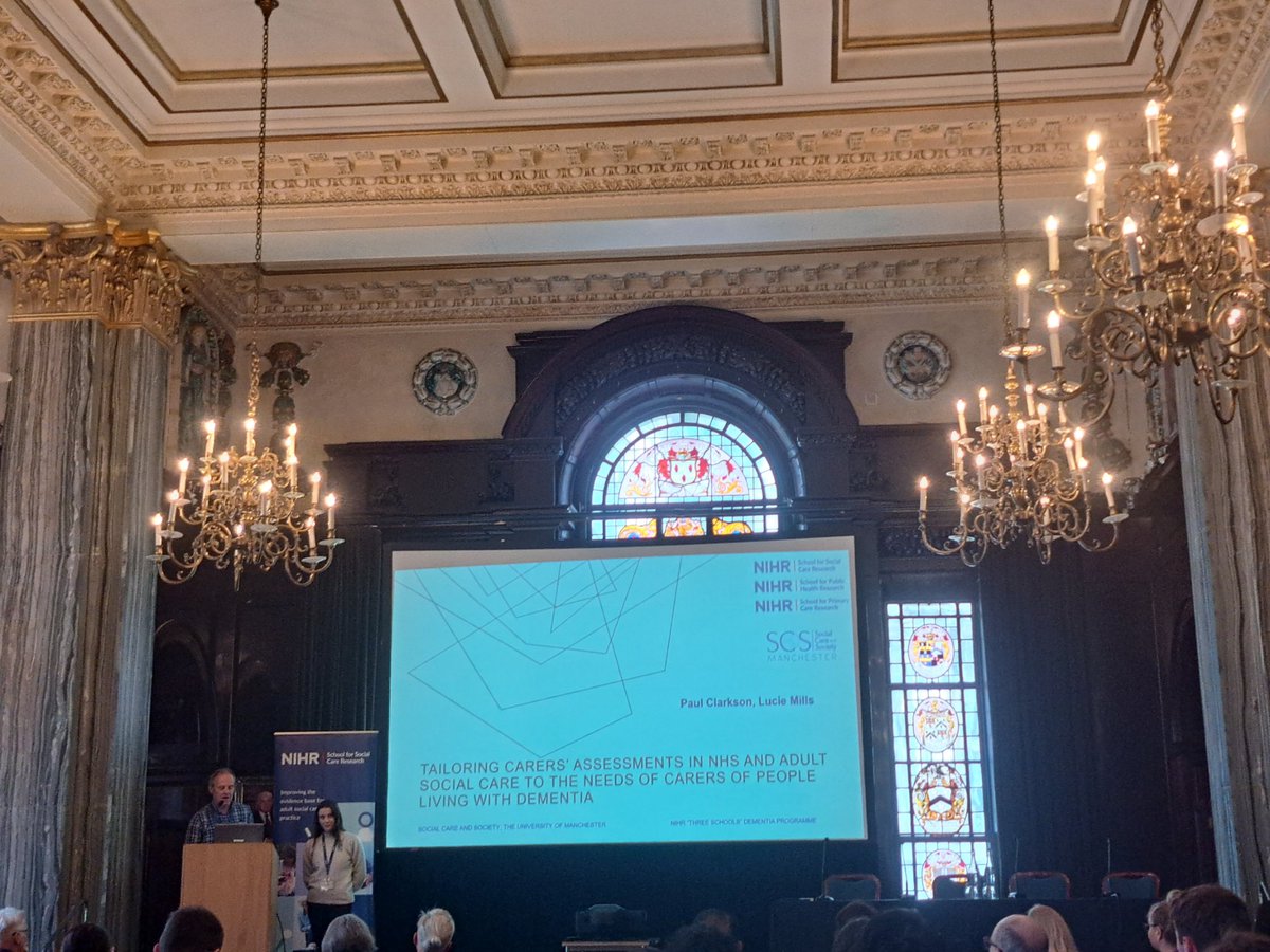 Just starting now: tailoring carers' assessments in NHS and adult social care to the needs of carers of people living with dementia @PaulClarkn @LucieMillsMSci #SSCR2023