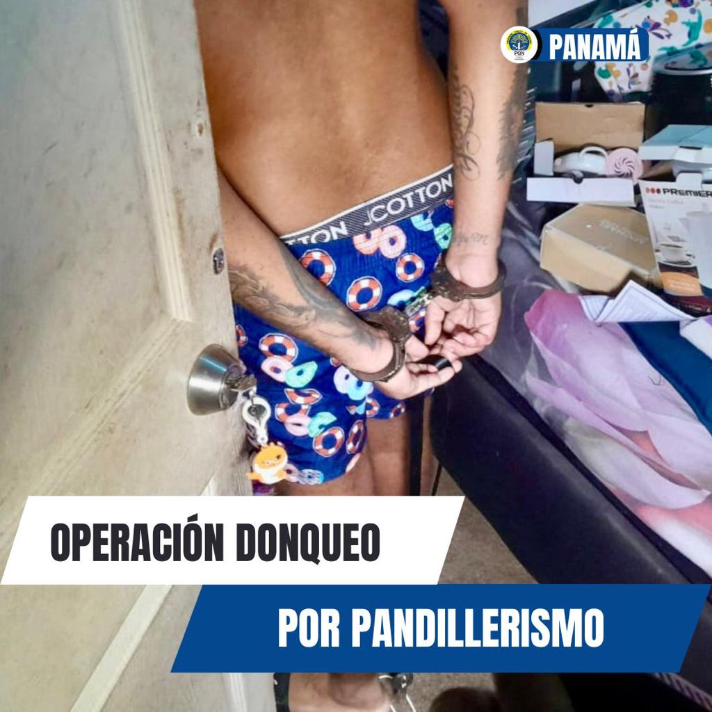 PGN_PANAMA's tweet photo. #Ahora| Por delitos relacionados con drogas y pandillerismo, Fiscalía Primera de Drogas y Fiscalía Especializada en Delitos de Asociación Ilícita desarrollan las operaciones #Donqueo y #PTY, en Panamá, Panamá Oeste, Colón y Veraguas. https://t.co/o7ihVCN3pa