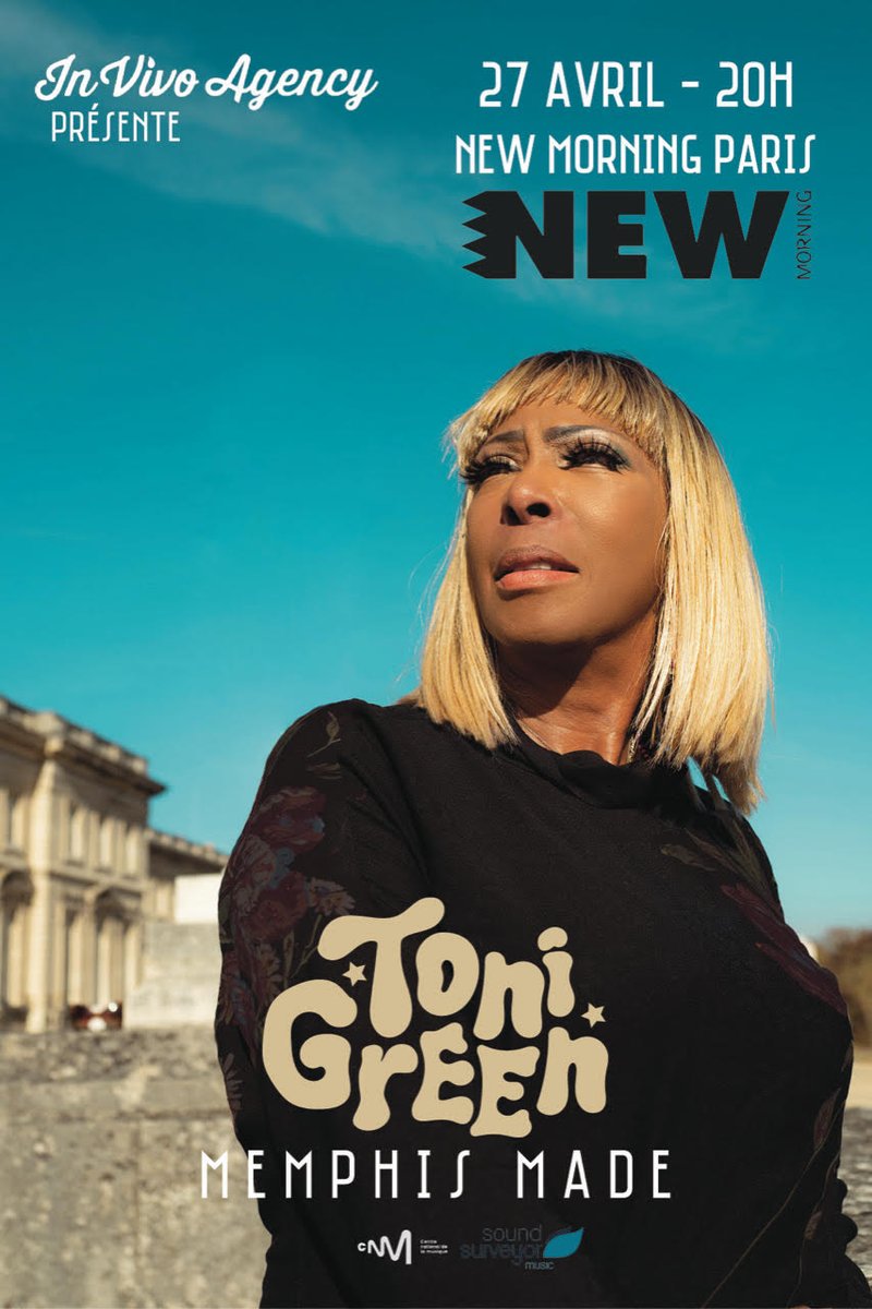 RollingStoneFra's tweet photo. 🎁 CONCOURS : la chanteuse soul américaine Toni Green et sa voix incroyable vous donnent rendez-vous le 27 avril au New Morning (Officiel) ! Gagnez vos places avec Rolling Stone : https://t.co/jwpIJ8UfGv

#tonigreen https://t.co/XvyAgVGUxP