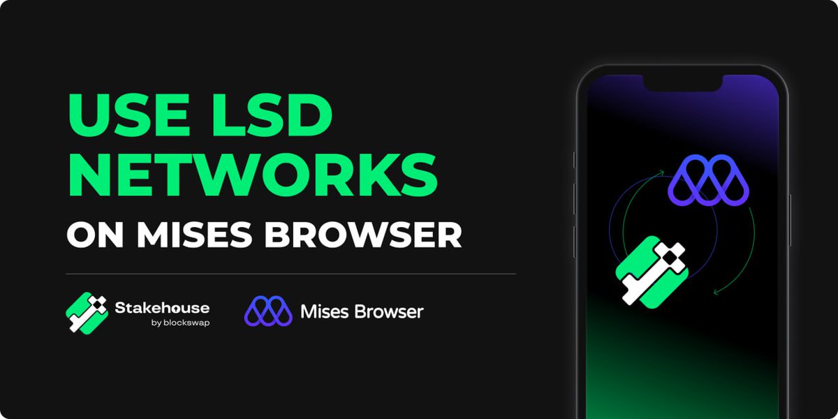 _Sonic_HUB's tweet photo. 🌀 @Blockswap_team is now working with @Mises001
🌀 #Blockswap is a permissionless web3 infrastructure layer for multichain composable ETH.
🔽INFO
https://t.co/xKg2eeWNEz https://t.co/WoYMgVZ7WZ