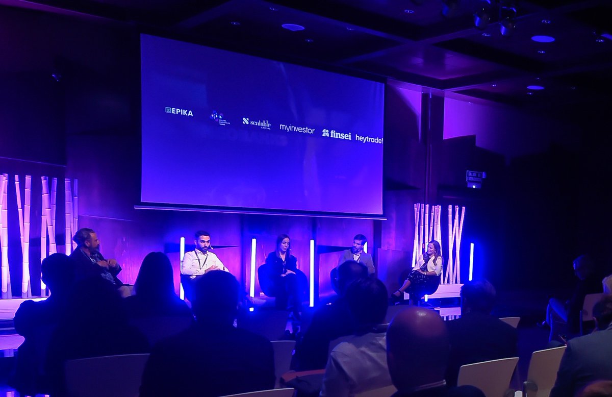 mirballesteros's tweet photo. 🎬Ayer hablamos de #inversión unida a los conceptos de #accesibilidad + #edfin (spoiler: la 1ª no se entiende sin lo 2º) con una fórmula simple (que no fácil):
👌🏻Onboarding rápido
🎟️Precios bajos
🎯Clientes bien tratados
✅Sencillez: bye 720
#FintechForwardSummit @joinheytrade https://t.co/wCsMArLw97