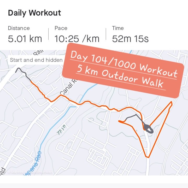 manu_panwar's tweet photo. Day 104/1000 dailyworkout
5 km Outdoor Walk 

#fitness #health #workout
#dailyfitness #dailyhealth #dailyworkout 
#dehradun #uttarakhand #india
#outdoorrun #gym #yoga https://t.co/gn35pMpxtv