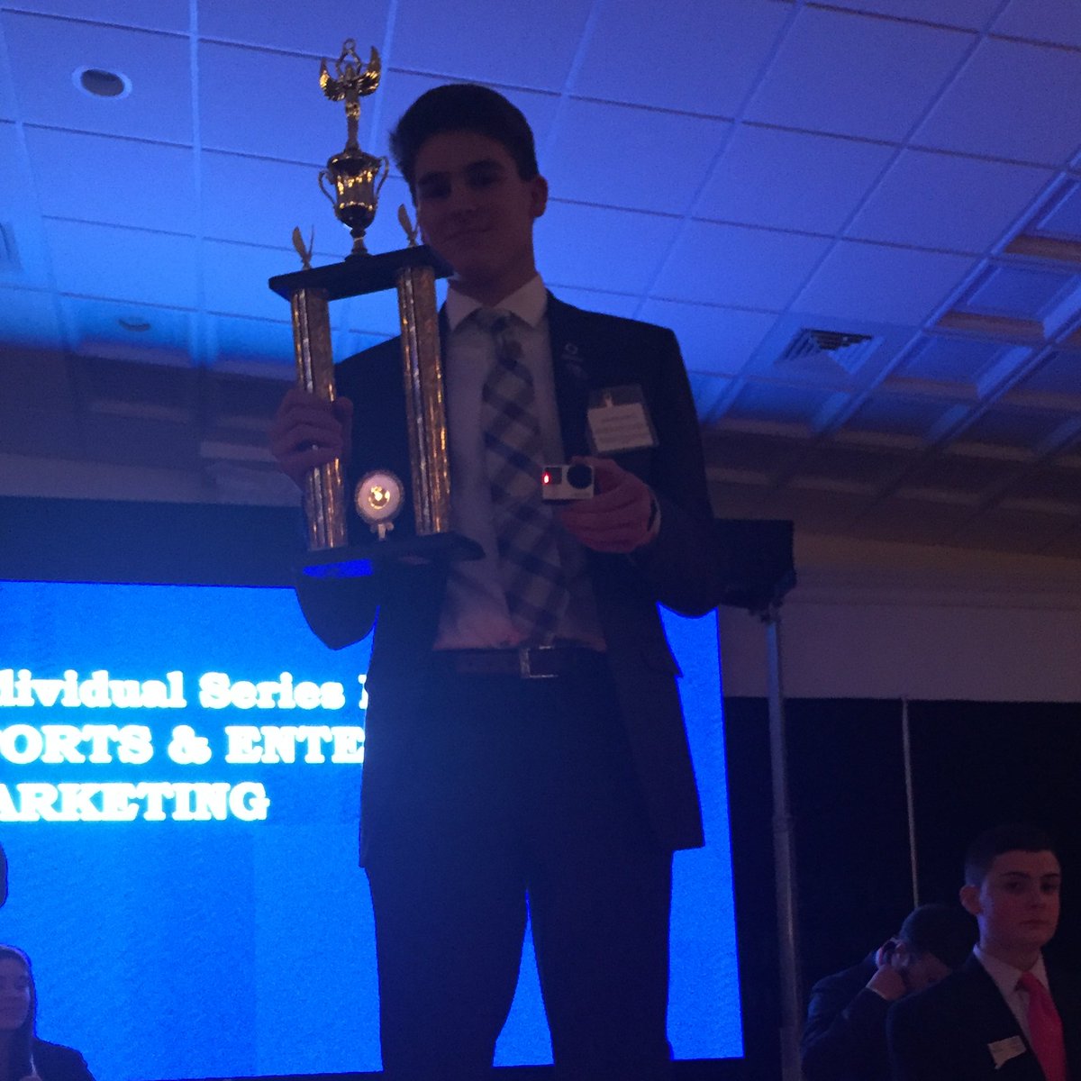 Today's #Alumnifam update is on our very own varsity baseball coach Dan Botti.  Dan, c/o '16, is a two-time state DECA champ, two-time international competitor, and graduated from UCONN in '20 with a degree in Economics.  An amazing young man, professional, and coach.