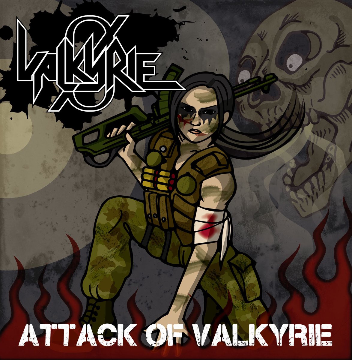Slumberrecords's tweet photo. VALKYRIE ZEROと契約しました！
1stアルバムのリリースは2023年6月28日(水)です。

VALKYRIE ZERO / ATTACK OF VALKYRIE
SRCD-034 ¥2500+税

全9曲スピードナンバー！
ミディアムテンポの曲は無し！
女性オールドスクールスラッシュメタル日本代表！ https://t.co/c8dnP7PDR3
