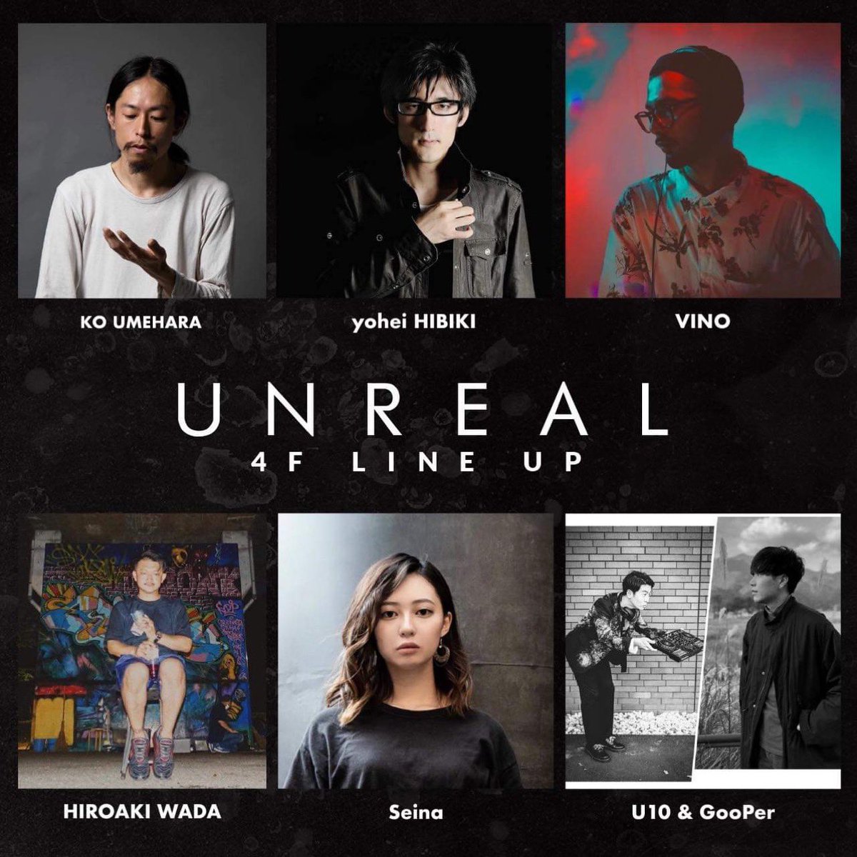 k2_Vtech's tweet photo. 【VJ出演】
UNREAL
4/28(Fri) OPEN 22:00
Venune:WOMB Shibuya
DOOR ¥3000
BEFORE 24:00 ¥2000
music:https://t.co/dz5kvPVvxz
SIGNALさん主催のUNREALにお呼びいただきました!
GWのスタートダッシュはここで決めていきましょ!
私は1FでVJ!
soft&dynamicに盛り上げていきます!
ゲストのご希望はDMで https://t.co/qv2NKowSps