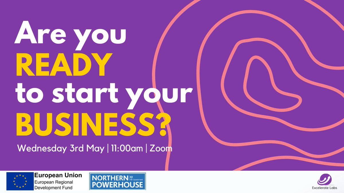 Excelerate Labs (@exceleratelab) on Twitter photo In two weeks, we're holding an online 'Are You Ready To Start Your Business?' workshop!
It's all about the ins and outs of becoming self-employed. π©βπ«
Learn all about the start up process and ask any questions you may have. π
Secure your place here.‡οΈ
eventbrite.co.uk/e/are-you-read⦠In two weeks, we're holding an online 'Are You Ready To Start Your Business?' workshop!
It's all about the ins and outs of becoming self-employed. π©βπ«
Learn all about the start up process and ask any questions you may have. π
Secure your place here.‡οΈ
eventbrite.co.uk/e/are-you-readβ¦