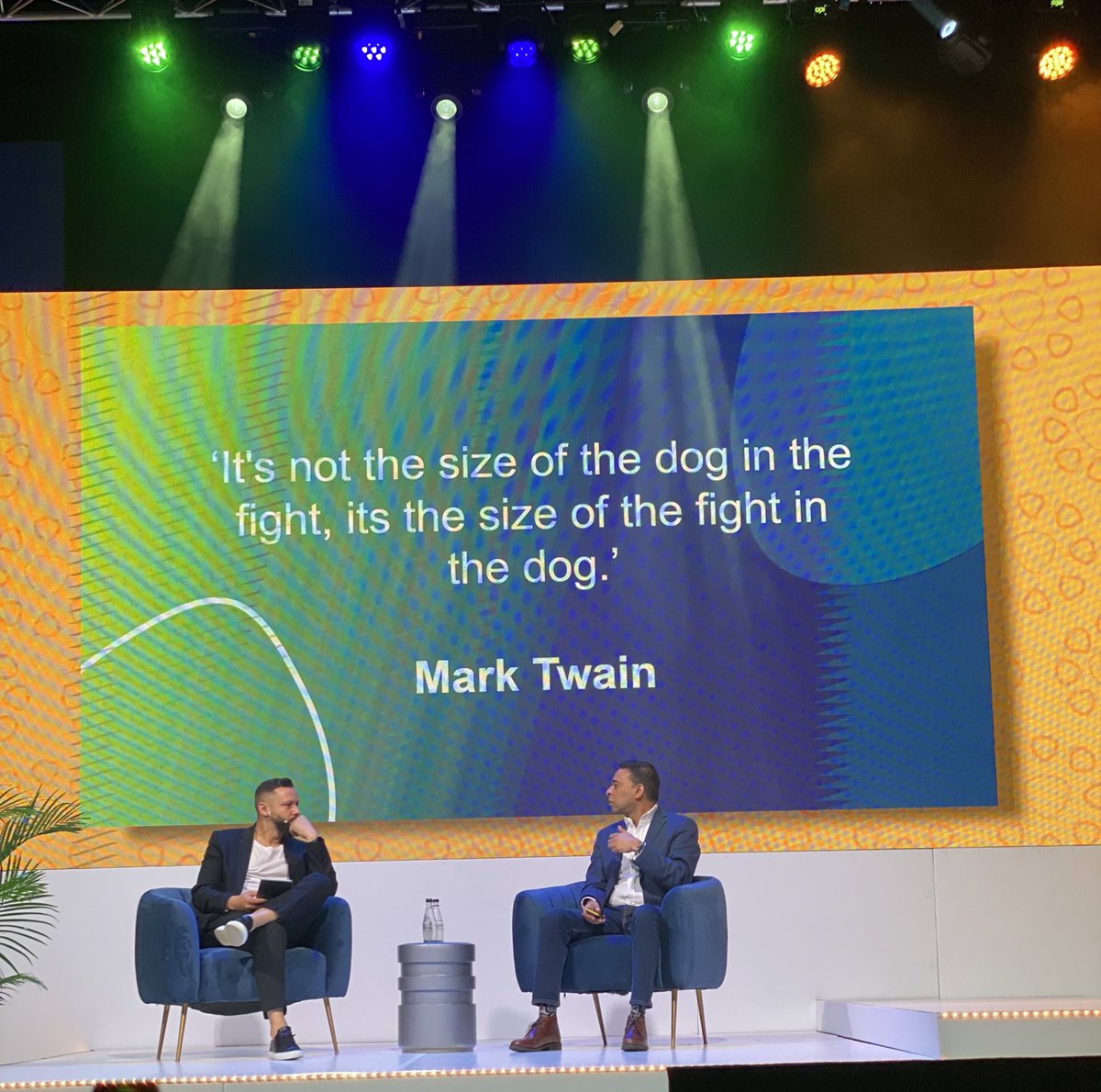 #AfricanBankConsumerBanking
To Do Big, you need to Think Big. We believe in what we want to achieve and it takes commitment and dedication. 
Insightful discussion led by <a href="/DonovanGoliath/">Donovan Goliath</a> and Mr. Shannon Timothy from African Bank