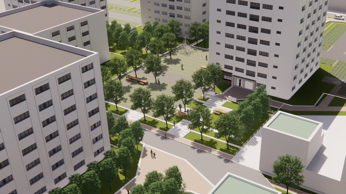 rethink_obe's tweet photo. Dans le cadre de la requalification urbaine de la Résidence de l'Avre à Les-Clayes-sous-Bois pour le groupe #Polylogis, nous poursuivons le projet d’aménagement des espaces extérieurs aux côtés de Philippe Buisson, paysagiste mandataire. #Ecology #rethink https://t.co/QrJWjaqcav