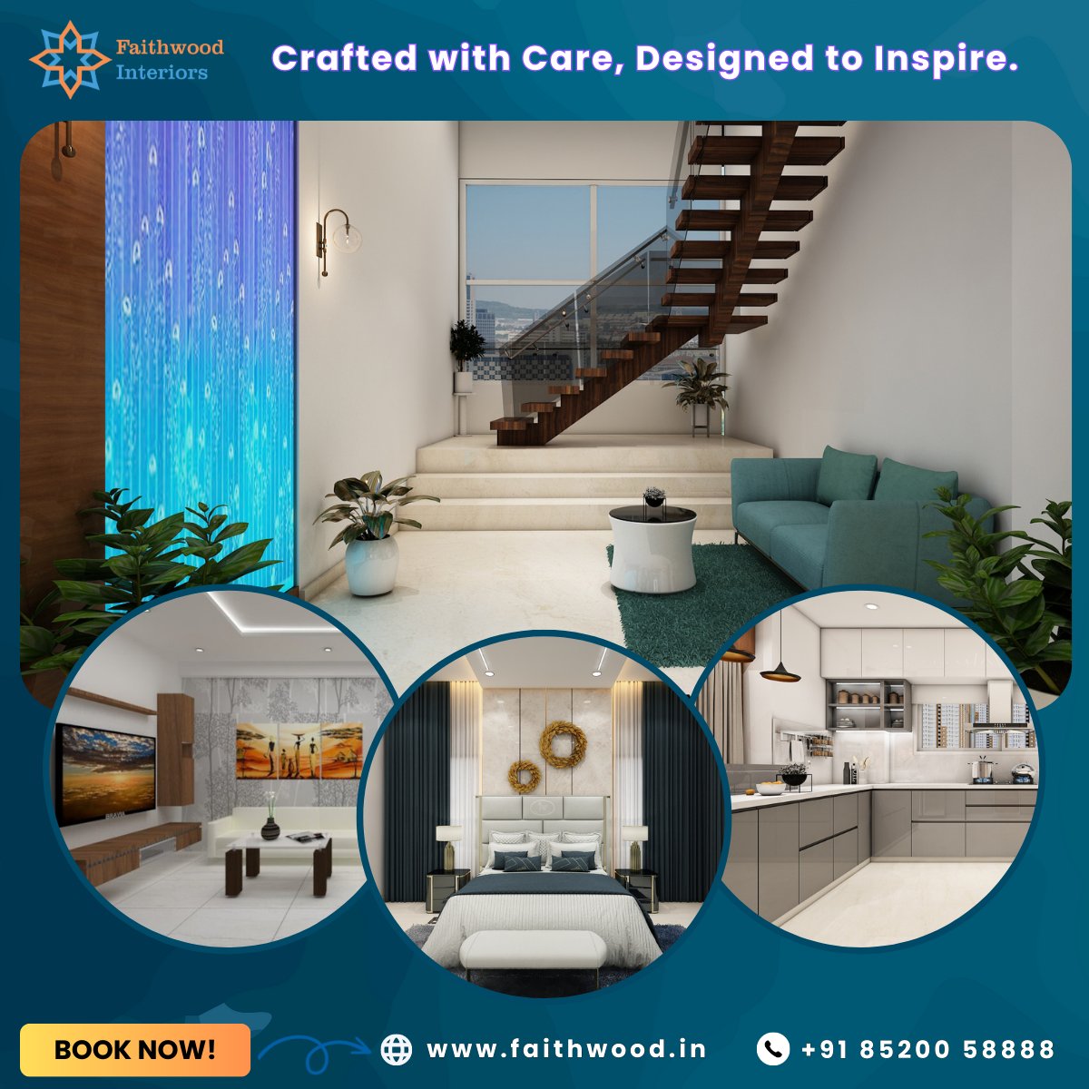 Looking to give your home a fresh and stylish makeover? Faithwood Interiors is here to help!

#FaithwoodInteriors #HomeMakeover #CustomFurniture #ExpertDesigners #LuxuriousFinishes #HomeRemodel #BusinessDesign #FunctionAndStyle #LuxuryLiving #DesignInspiration #TransformYourSpace