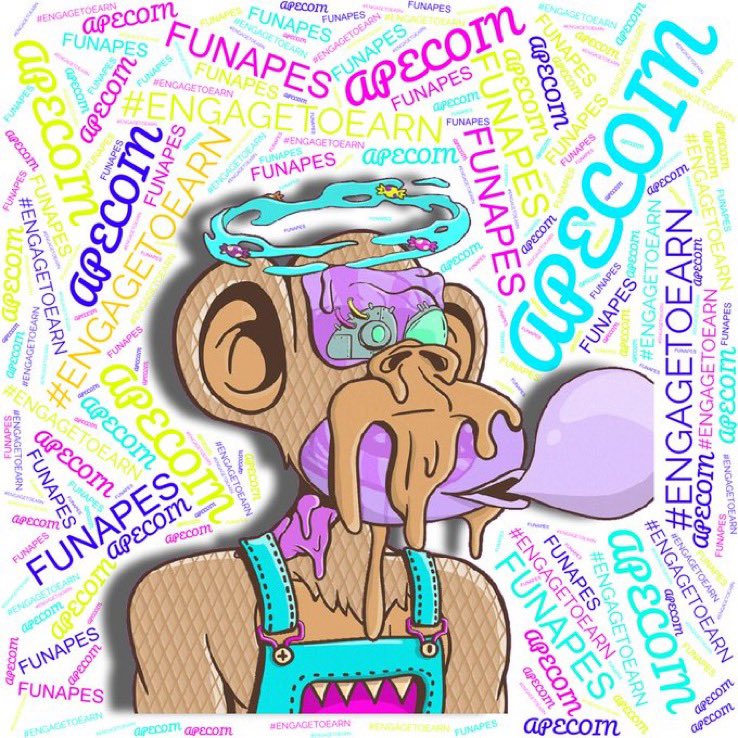 KPrince425's tweet photo. In the past 2 months, @FunApesNFT has rewarded us holders with over 2,000 $APE coin just for doing what we do every day in the #NFT space for FREE! (wearing PFP, retweeting, commenting, etc)

If you are not super bullish on #FunApesNFT, you clearly cannot identify what value is🤷‍♀️ https://t.co/I7wND44a7Z