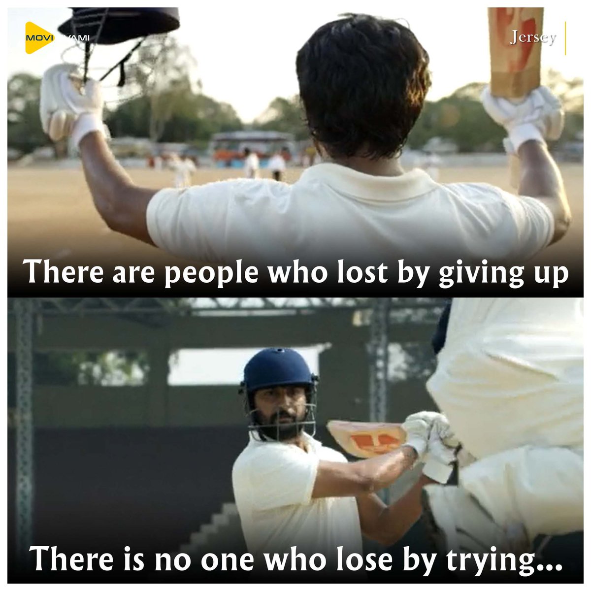 MoviSvami's tweet photo. Jersey (2019)
#Jersey #nani #shraddasrinath #gowthamtinnanuri #4yearsofjersey https://t.co/Ok17rnz2sn