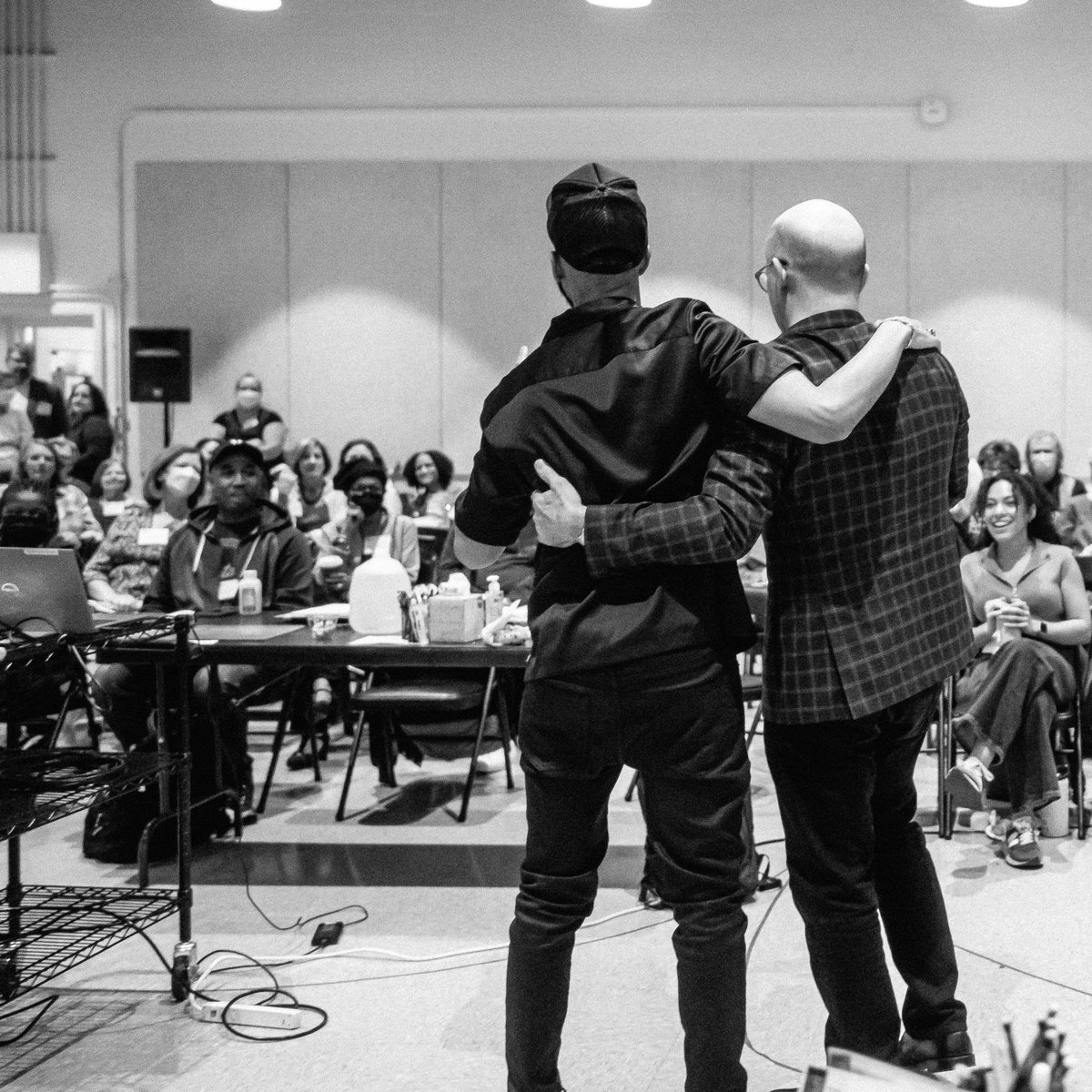 We're officially done with the first week of rehearsals for THE GOSPEL AT COLONUS! Let the journey begin. 

Running from May 12 - June 11, this is the Oedipus myth as you've never seen it before. Learn more → bit.ly/3DNsffz 
....
📸 Joe Mazza