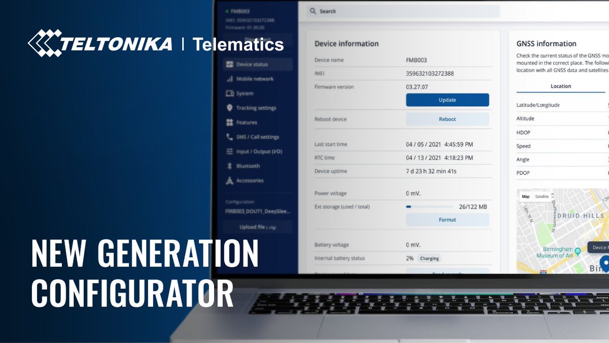 Get ready for the next-generation Telematics Configuration Tool – TCT!

Take your device configuration experience to the next level with our brand-new #software. 

Learn more by joining our #webinar on 27 April 2023, 10 AM (GMT+3): bit.ly/40jYgUC