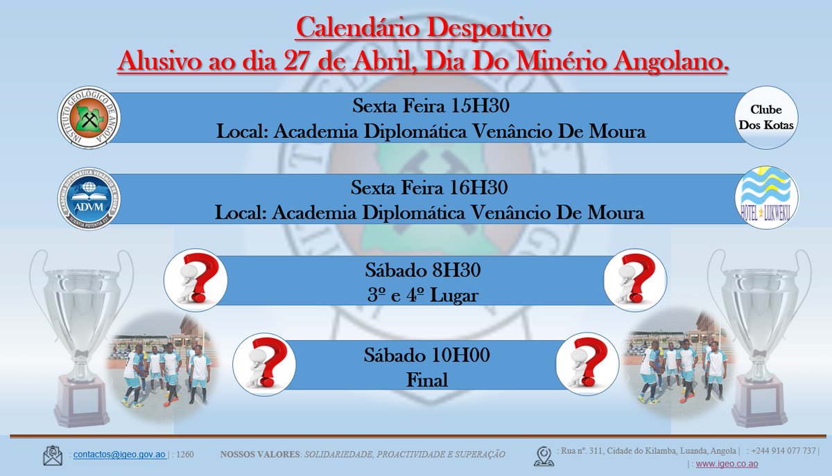 Instituto Geológico de Angola tweet media