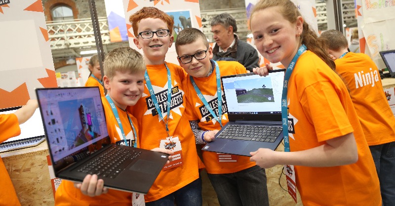 CoolestProjects's tweet photo. Are you looking for a summer activity to inspire a young tech creator?

#CoolestProjectsIreland is a free, in-person event where kids with a passion for digital making can showcase their projects 🤖

Find out how they can join us in Dublin on 1 July 💥