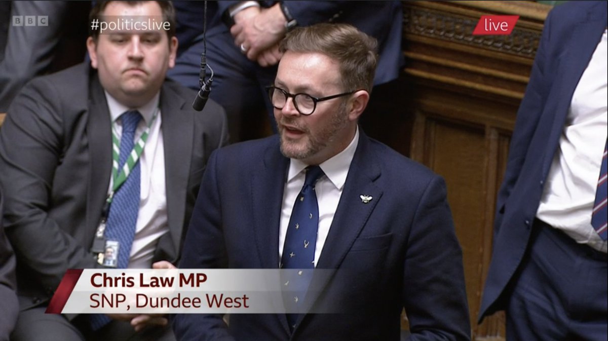 🤔 @ChrisLawSNP has changed a bit over recess.