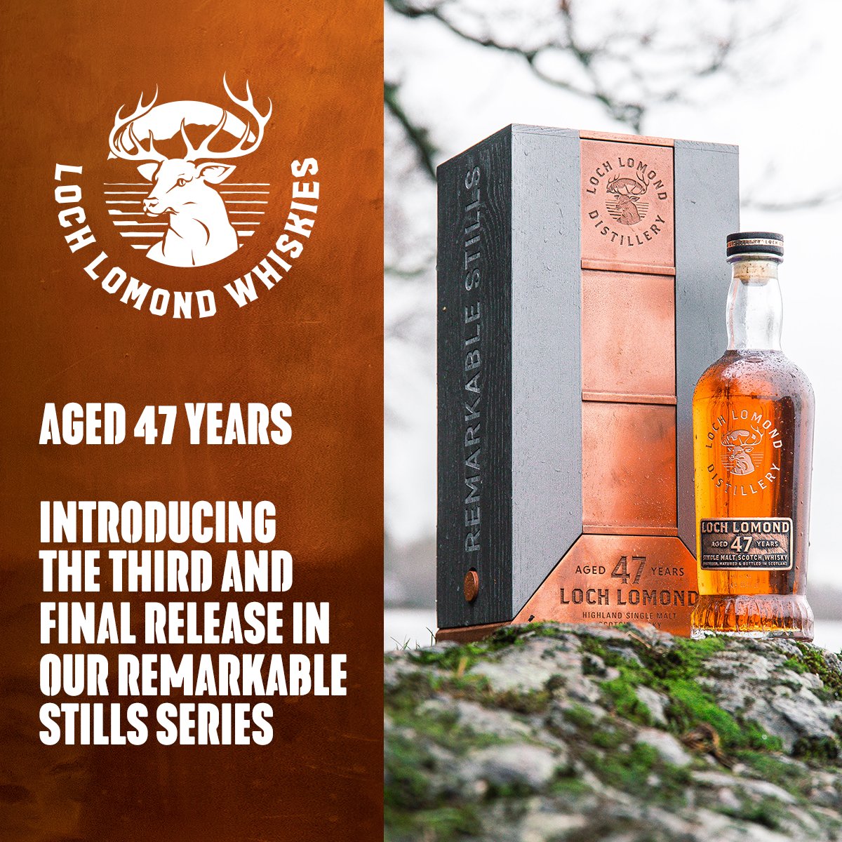 We’re excited to introduce Loch Lomond 47 Year Old, the 3rd and final release in our Remarkable Stills series.