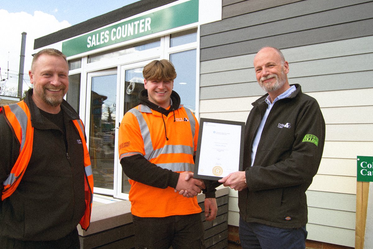 colliercatch's tweet photo. Congratulations Ciaran Wood — @IFAteched - Institute for Apprenticeships and Technical Education Trade Supplier Level 2 👏🧱 #BuildWithColliers https://t.co/C23kkvjxLs
