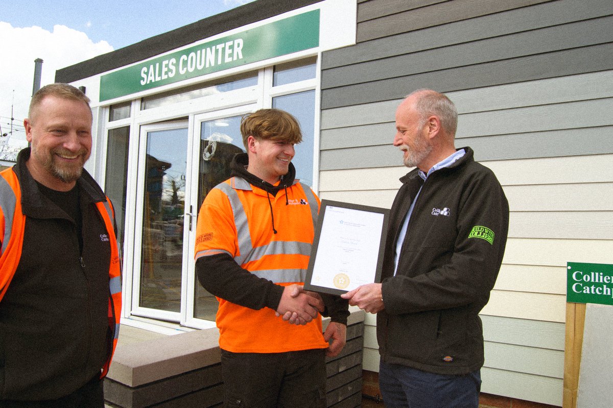 colliercatch's tweet photo. Congratulations Ciaran Wood — @IFAteched - Institute for Apprenticeships and Technical Education Trade Supplier Level 2 👏🧱 #BuildWithColliers https://t.co/C23kkvjxLs