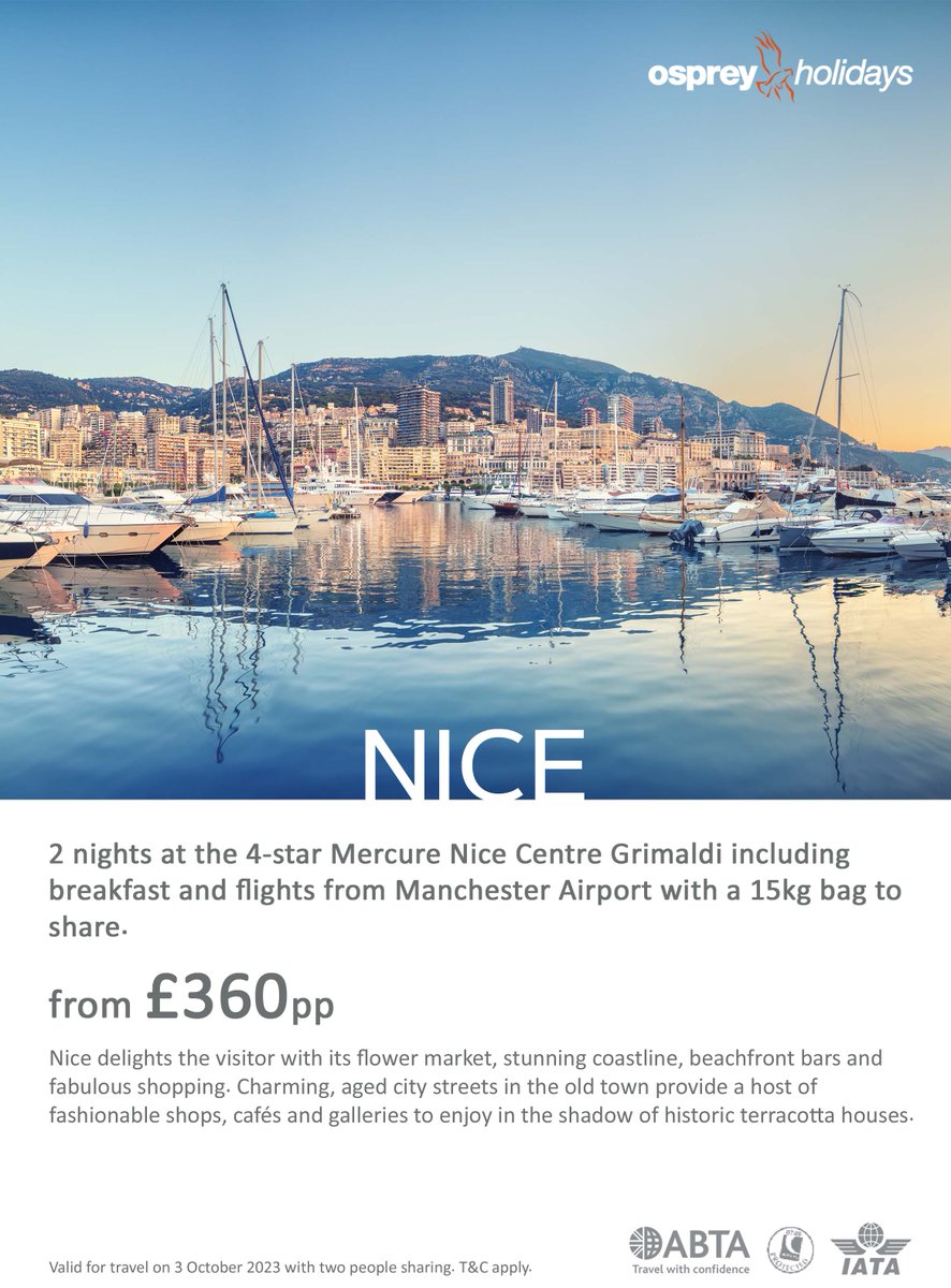 Osprey Holidays ✈️ tweet media