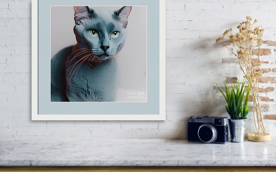 Russian Blue Cat Mixed Media by #AndreaAnderegg 
GET HERE: andrea-anderegg.pixels.com/featured/russi… 

#graduationgifts #sale #fineart #homedecor #dormdecor #inspirational #buyart #quotes #wallart #mothersday #GiveArt #FathersDay #art #caturday