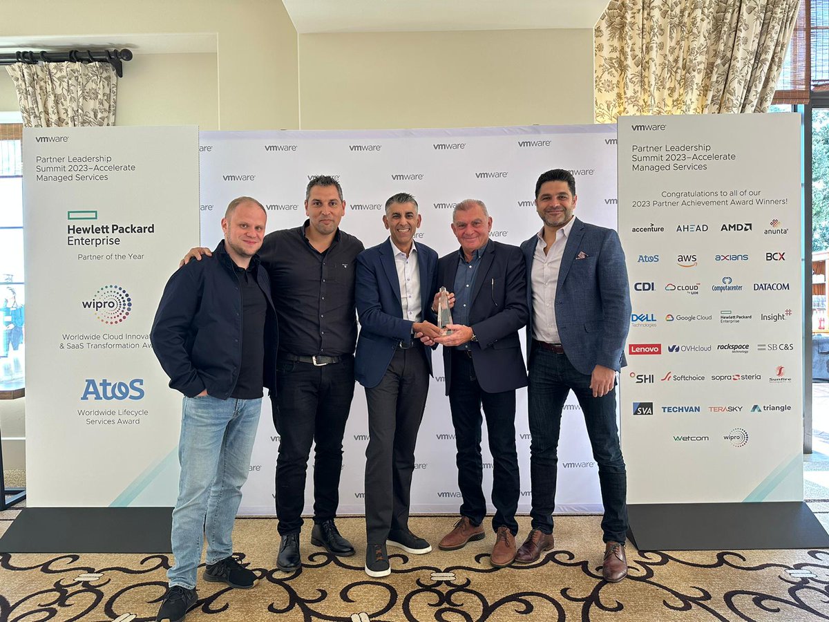 TeraSkycom1's tweet photo. We're thrilled to receive the @VMware  2023 Partner Value Award, our 7th award in 5 years! This recognition highlights our commitment to delivering high-value results to customers through VMware solutions. Thanks to our partners and team members who made this possible! 
#vmware https://t.co/m1r38QhW3P