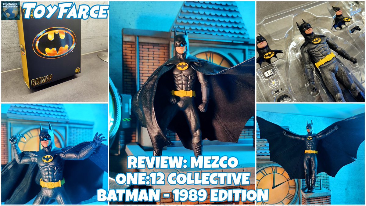 toyfarce's tweet photo. TOYFARCE REVIEWS:
MEZCO ONE:12 COLLECTIVE BATMAN - 1989 EDITION!
https://t.co/JrdePQFaqb
#toyfarce #mezco #one12collective #dccomics #batman #batman1989 #michaelkeaton #actionfigures #toys #collectibles #3yearsinthemaking https://t.co/hF0BOPP9Ao