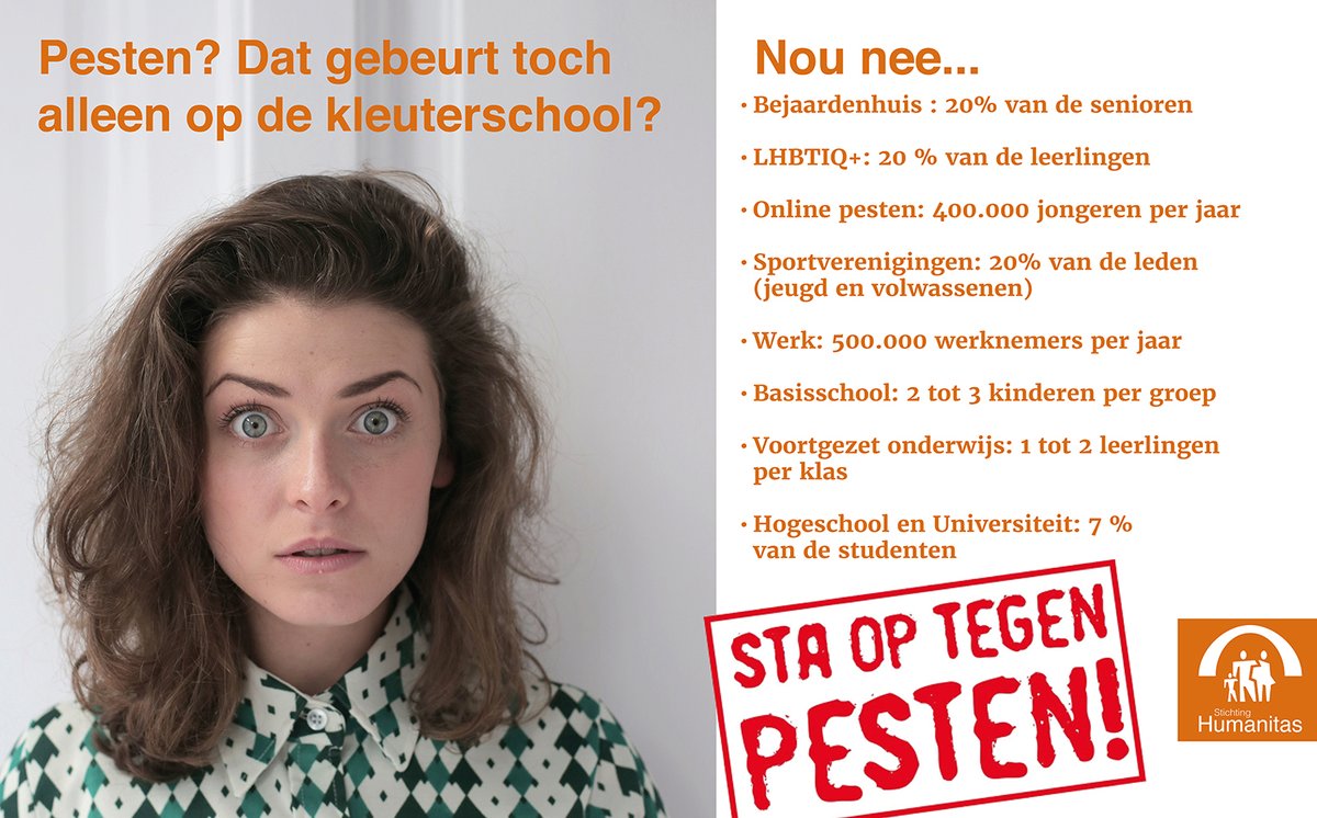Stichting Humanitas on Twitter: "Het is vandaag, 19 april, de landelijk