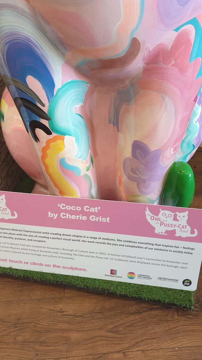 wbhospice's tweet photo. How lovely is our Pussycat sculpture we have in our Stockbridge Village Shop?
https://t.co/9gGE1tsCVk
#willowbrookhospice #willowbrook #charity #sthelens #hospice #palliativecare #donation #timeforcaring #volunteers #everycontactcounts https://t.co/1QB2TgHjDO