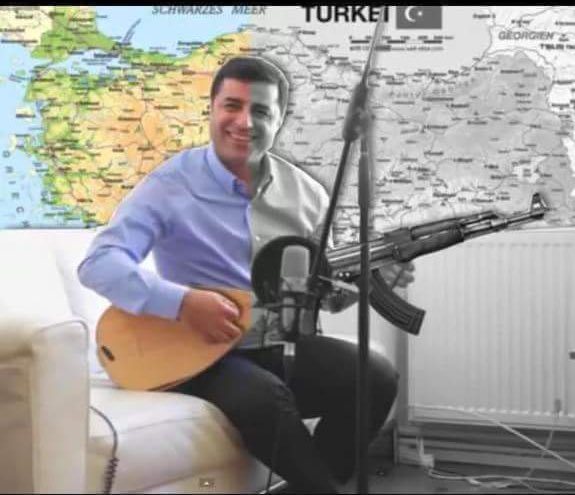 Teröristle muhabbet etmeyi, teröristin siyaset yapmasını, teröristin şarkısını dinlemeyi, filmini izlemeyi normalleştirmeyeceğiz, normalleştirmenize izin vermeyeceğiz.