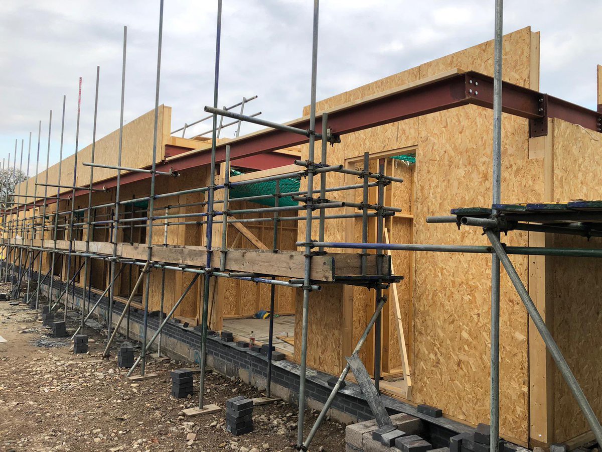 PeterMarsh_PMC's tweet image. Latest progress photos from @moposwall for our Independence and Foundation Learning hub @brockcollege designed by @Re_Format and being built by @Asciaconstruct funded by @educationgovuk and @hantsconnect #creatingspaces