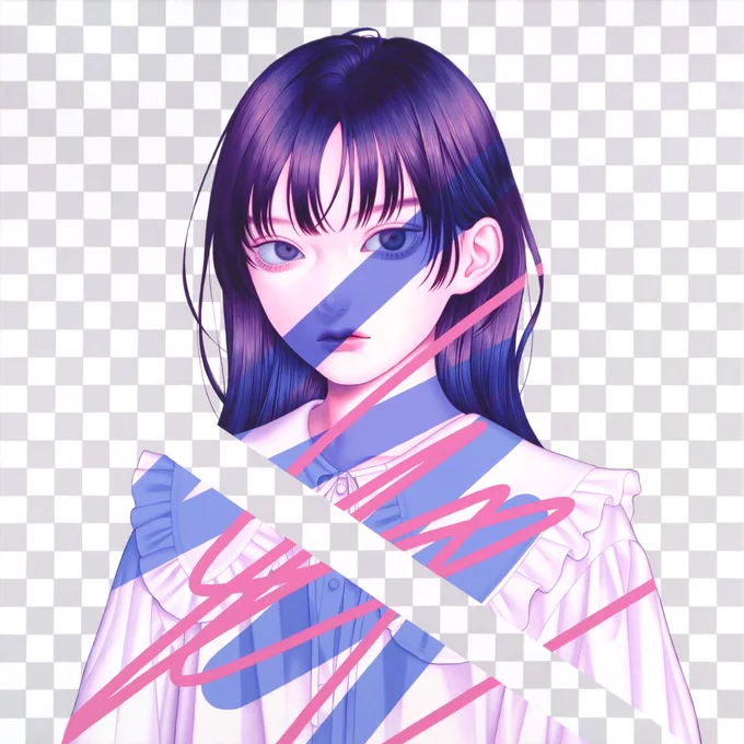 キャンバスにアクリル #アナログ絵 