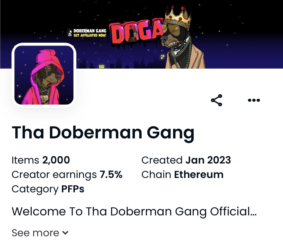 dobermangangnft's tweet photo. We Did It Fam! 🎉💯

What a milestone to hit 2000 mints on our collection 🚀🫡

This is just the beginning, Shoutout to all the believers who stick with us and support us along this journey 🤝🫶

REAL OG’S NEVER TURN THEIR BACKS👊

@Trey_DoGa @Zion_DoGa 🫶🐕 https://t.co/o8jN9c3BEp