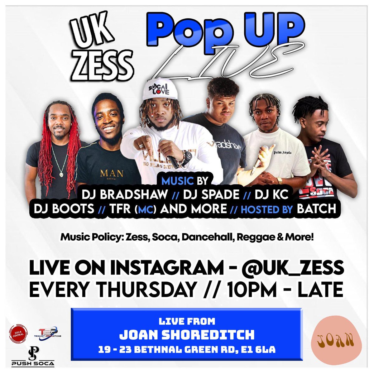 batch_vz's tweet image. If you have not got a ticket 🤭😂
DONT MISS “UK ZESS” THURSDAYS 🫡

Totally Free ticket Link:
eventbrite.com/e/617943855707

#supportlocal #ukzess #pushsoca #socacentral #thisisentertainment