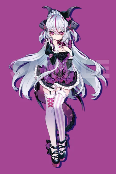 許可が取れましたのでブルージャンプバーチャルユーチューブ「リリアン」のイラストをこちらでも公開します 