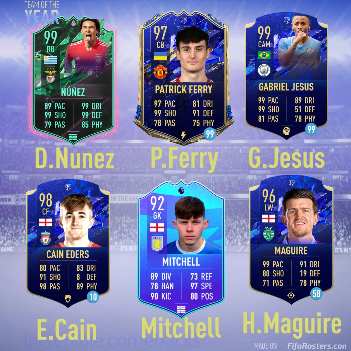 fut22_News's tweet photo. Hi everyone! Opening the account With good news and bad news... The good news is that EA is adding a new series of cards called "Incredible Comebacks". https://t.co/p1RRI2H1hG