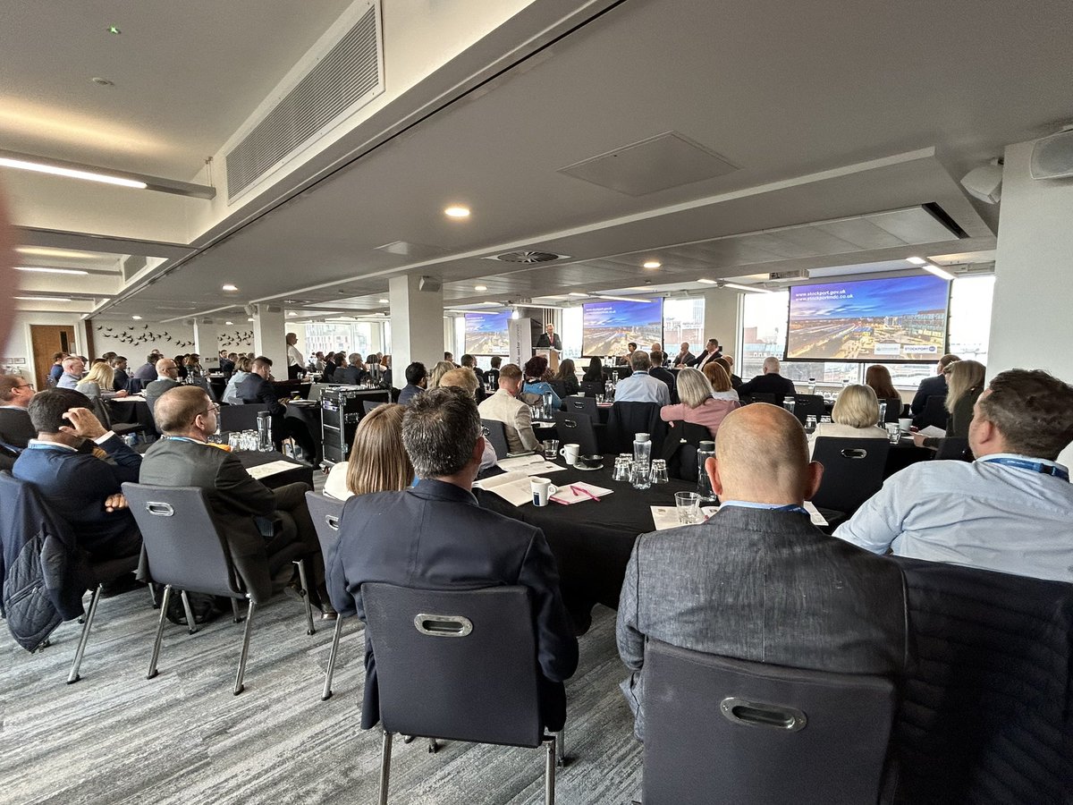 Full house at #lape23 in Manchester today <a href="/LGAcomms/">Local Government Association (LGA)</a> <a href="/ACES_org_uk/">ACES</a> @fgouldconnect <a href="/PublicSectorCo/">Public Sector +</a>